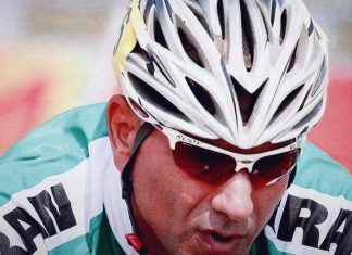 Tribute to Iranian cyclist Bahman Golbarnezhad a sad note in Rio Closing ceremony