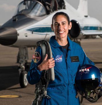 Astronaut Jasmin Moghbeli Speaks at Press Briefing Before Spaceflight Training