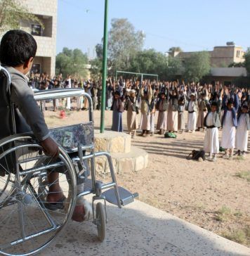 Young Survivors of Yemen School Bus Air Strike Return to Class