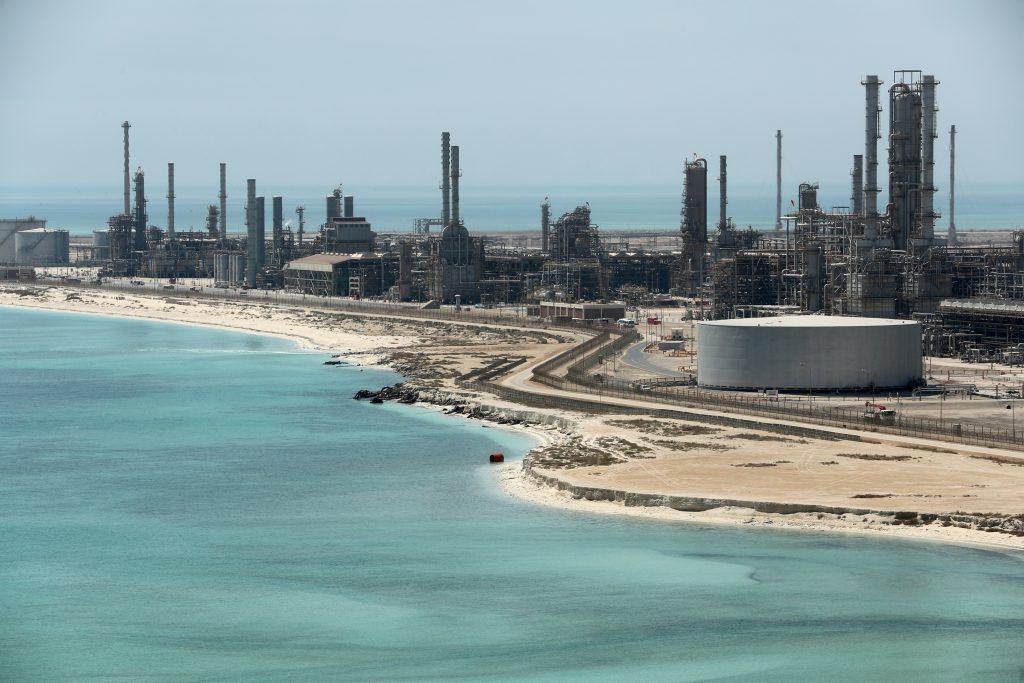 FILE PHOTO: General View Of Saudi Aramco's Ras Tanura Oil Refinery And ...