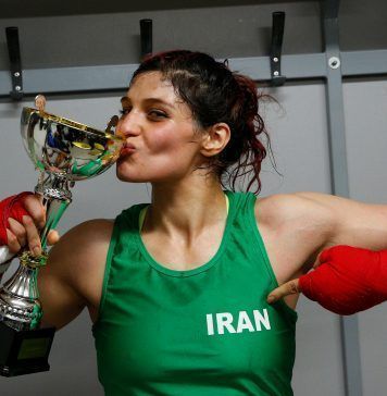 Boxing-Iranian Female Fighter Cancels Return Home After Arrest Warrant Issued
