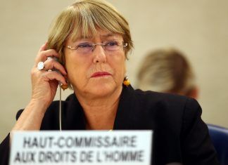 UN Human Rights Chief Denounces Iran Security Forces for Using “Severe Violence” Against Protesters