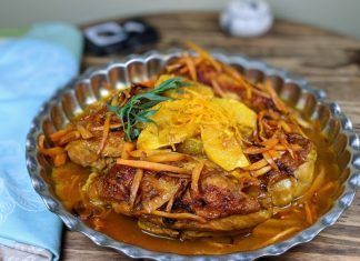 Chicken and Saffron Stew