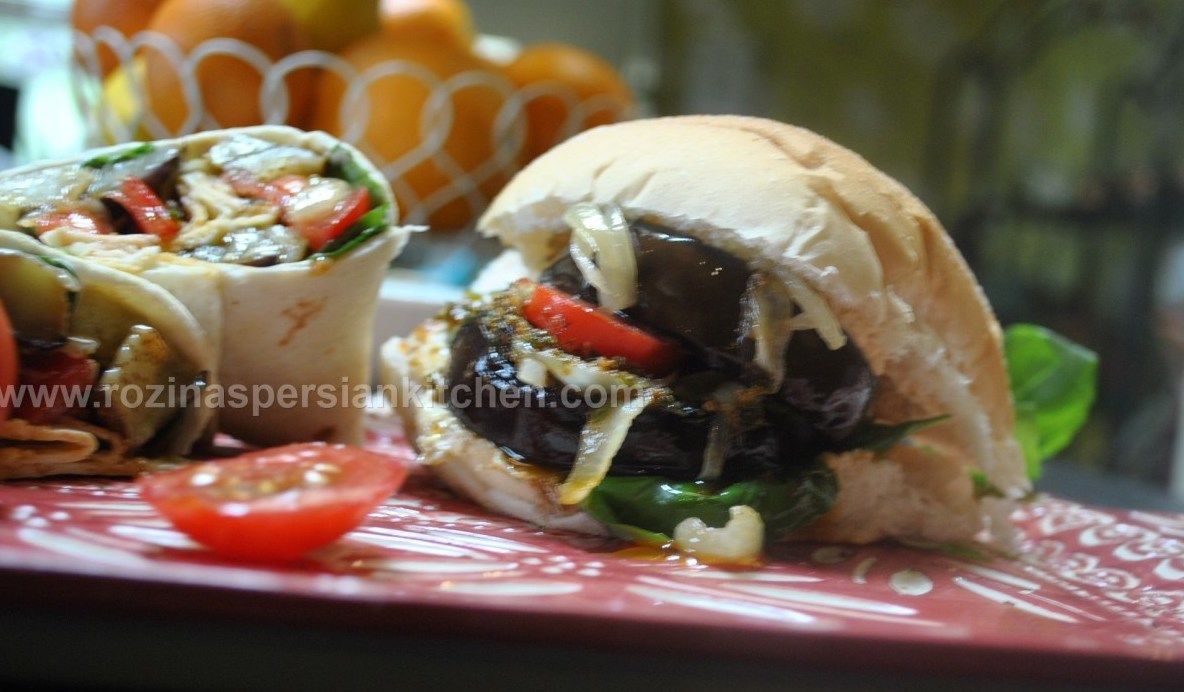 Eggplant-Sandwiches