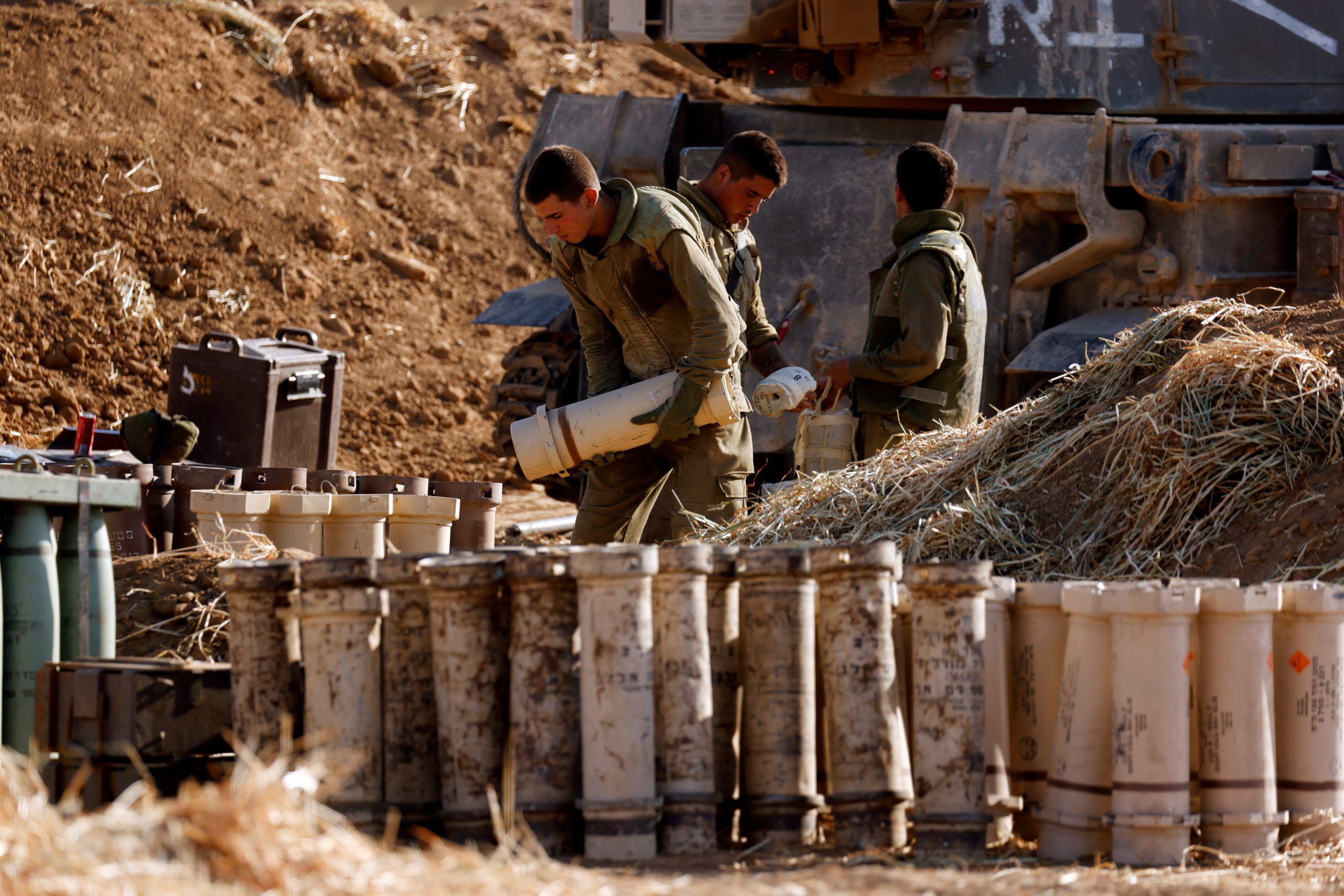 Операция израиля в секторе. Израильские войска в секторе газа.