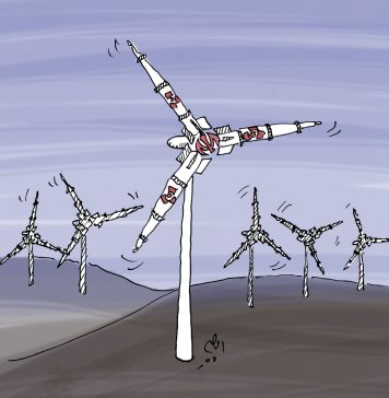 How Does the Ayatollah Spin Peaceful Energy?