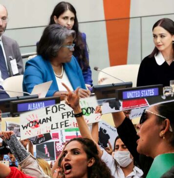 Iran’s ‘Kleptocratic’ Leadership Will Fall, Says Albania’s Ambassador to UN