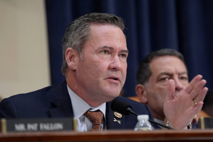 Sep 26, 2024; Washington, DC, USA; Rep. Mike Waltz, R-Fla., speaks during a congressional task force hearing on the