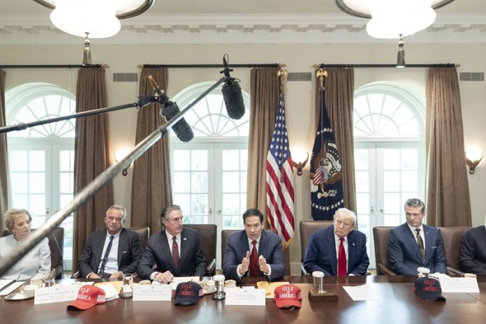 President Trump Hosts Cabinet Meeting at the White House