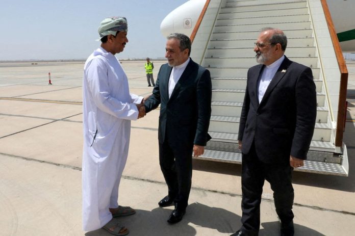 FILE PHOTO: Iran's Foreign Minister Abbas Araghchi visits Oman
