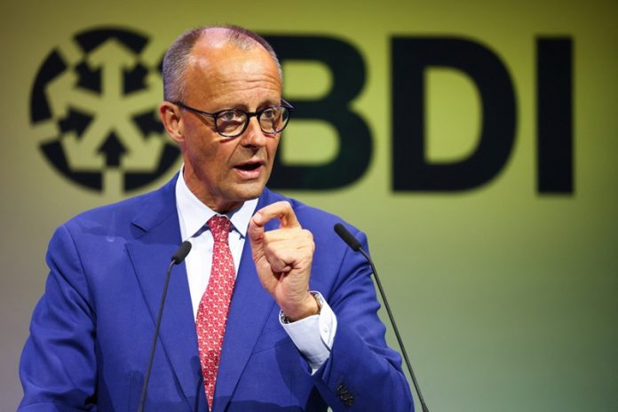 BDI industrial sector association event, in Berlin