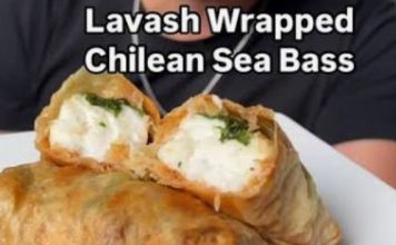 Lavash Wrapped Chilean Sea Bass