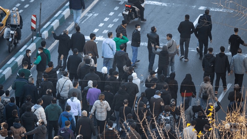 Protesters Rally Against Economic Crisis In Tehran