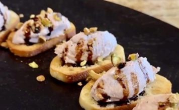 Kalbas (Persian Mortadella) Mousse Appetizer