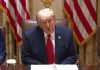 Trump Says He Can Outwait Iran, Dismisses Midterm Election Pressure