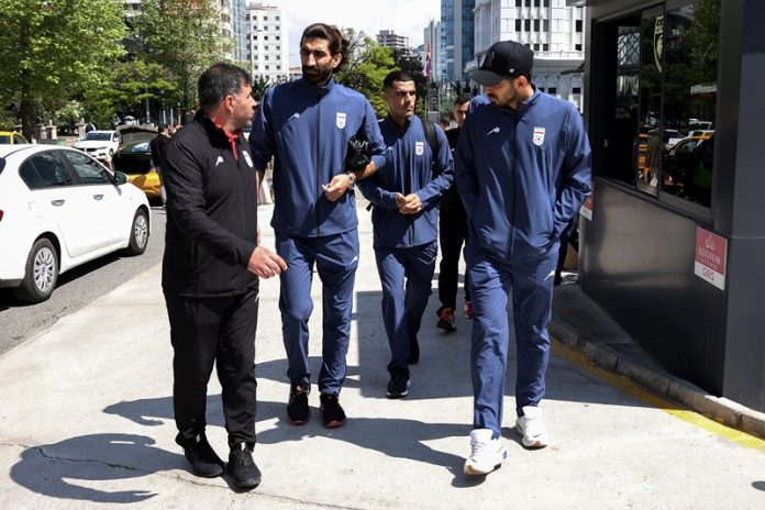 Iran players and staff in Ankara for VISA procedures ahead of the World Cup