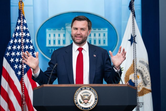 Vice President JD Vance Briefs The Media
