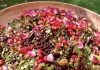 Forbidden Black Rice with Pomegranate Molasses