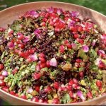 Forbidden Black Rice with Pomegranate Molasses