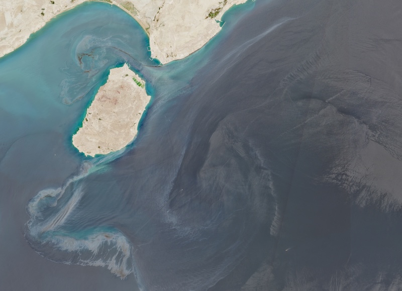 Two Slicks Appear in the Persian Gulf as Huge Oil Spill off Oman Threatens Disaster