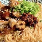Honey Garlic Chicken Cold Noodles