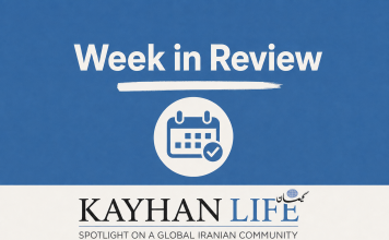 Week in Review from Kayhan Life: August 21st – August 28th