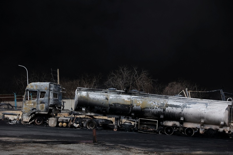 Fuel Tanker Explosion After Traffic Accident Kills 10 in Western Iran, State Media Says