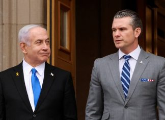 Hegseth Discusses Iran With Netanyahu in Unannounced Visit to Israel, Officials Say