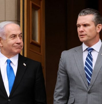 Hegseth Discusses Iran With Netanyahu in Unannounced Visit to Israel, Officials Say